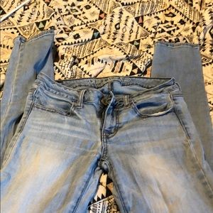 USED AE jeans jegging supper stretch